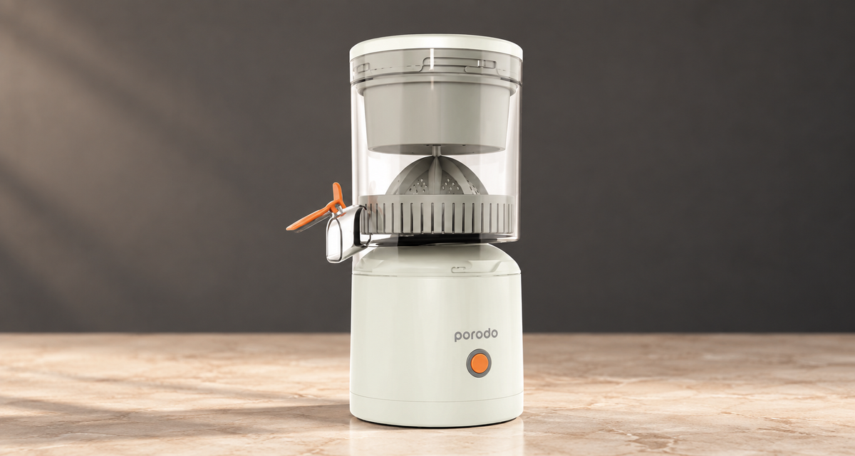 GREY Studio editorial | Porodo Lifestyle Portable Cordless Juicer | PD-LSSJ45-WH