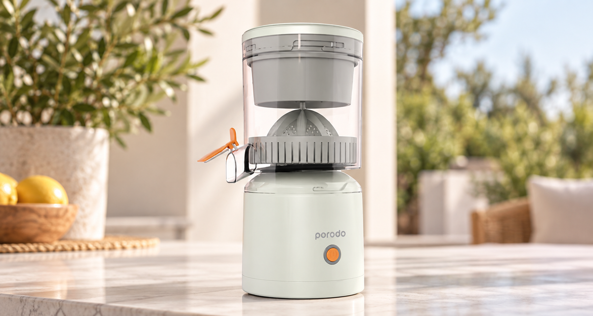 GREY Studio lifestyle | Porodo Lifestyle Portable Cordless Juicer | PD-LSSJ45-WH