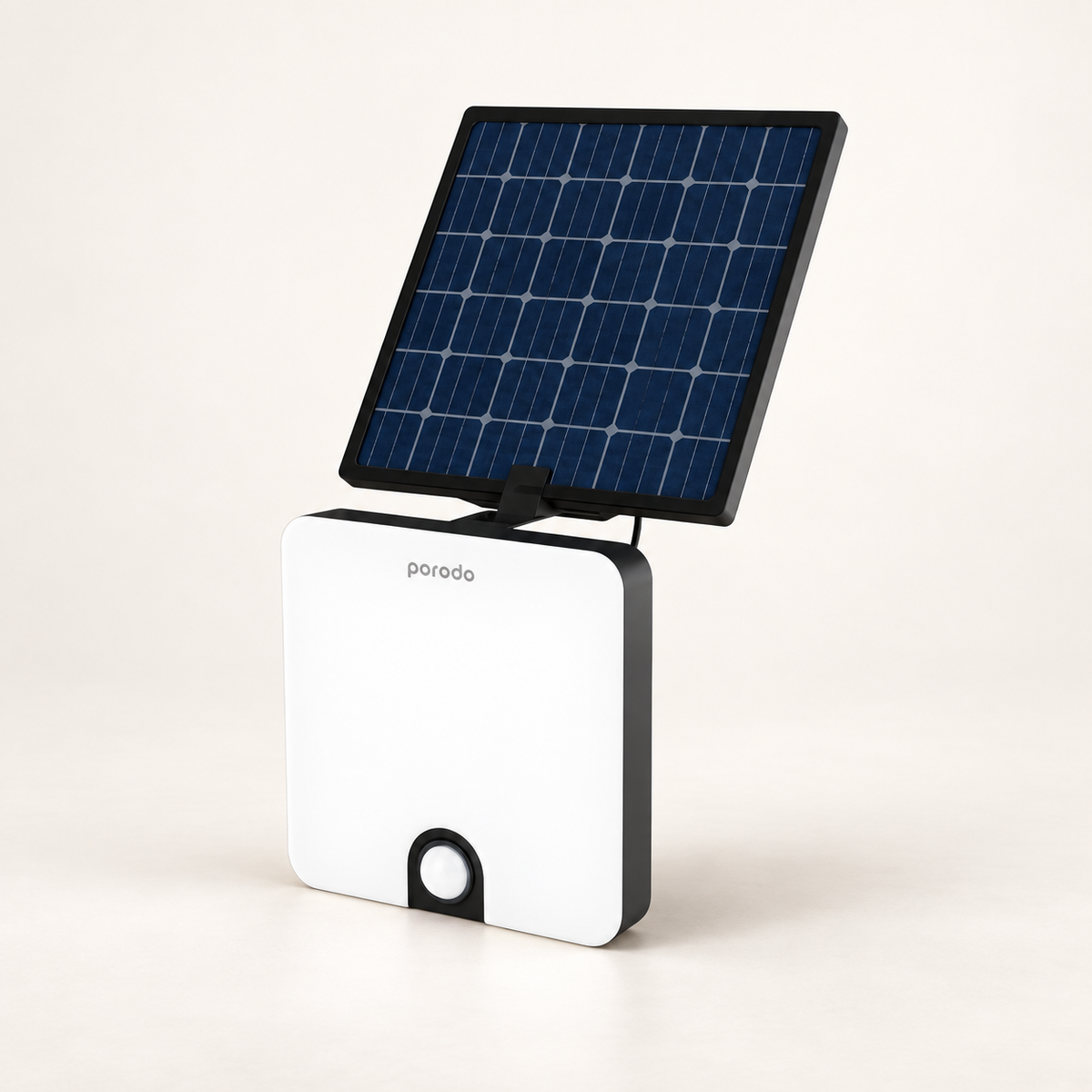 GREY Studio catalog | Porodo Lifestyle Smart Outdoor Solar Lamp With Built-in Battery | PD-LSSLRLMP
