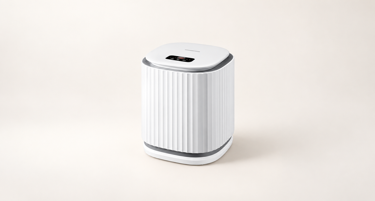 GREY Studio catalog | Porodo LifeStyle Mini Washing Machine - White | PD-MWSHM-WH