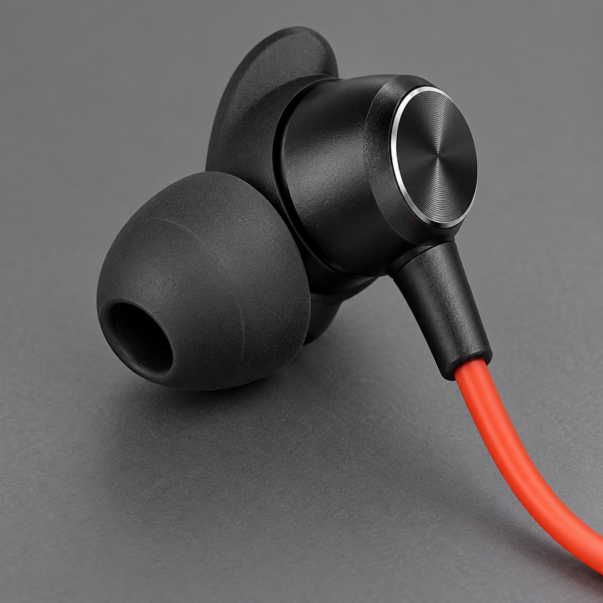 GREY Studio detail | Porodo Soundtec Echo Flex Magnetic Buds Hall-Switch Technology - Black | PD-STWLEP046-BK