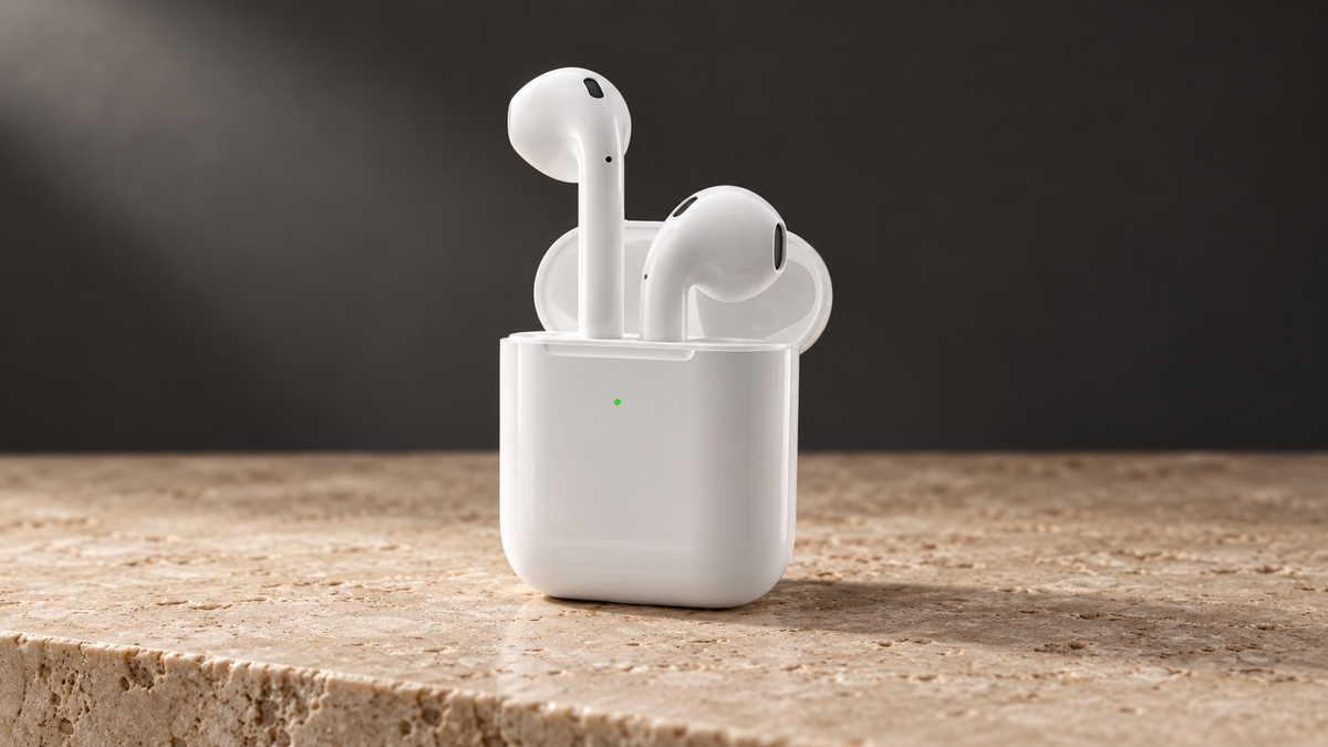 GREY Studio editorial | Porodo Soundtec ENC Earbuds 2 True Wireless - White | PD-STWLEP054-WH