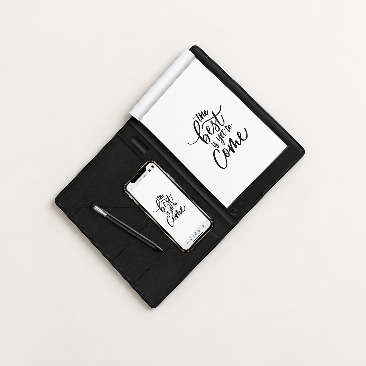 GREY Studio catalog | Porodo Smart Writing Notebook with Pen - Gray | PD-SWNB-BK