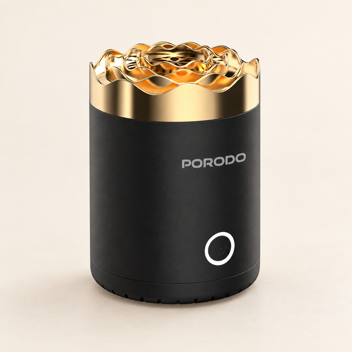 GREY Studio catalog | Porodo Lifestyle Rose Mini Incense Burner - Black | PDBIBGDBK