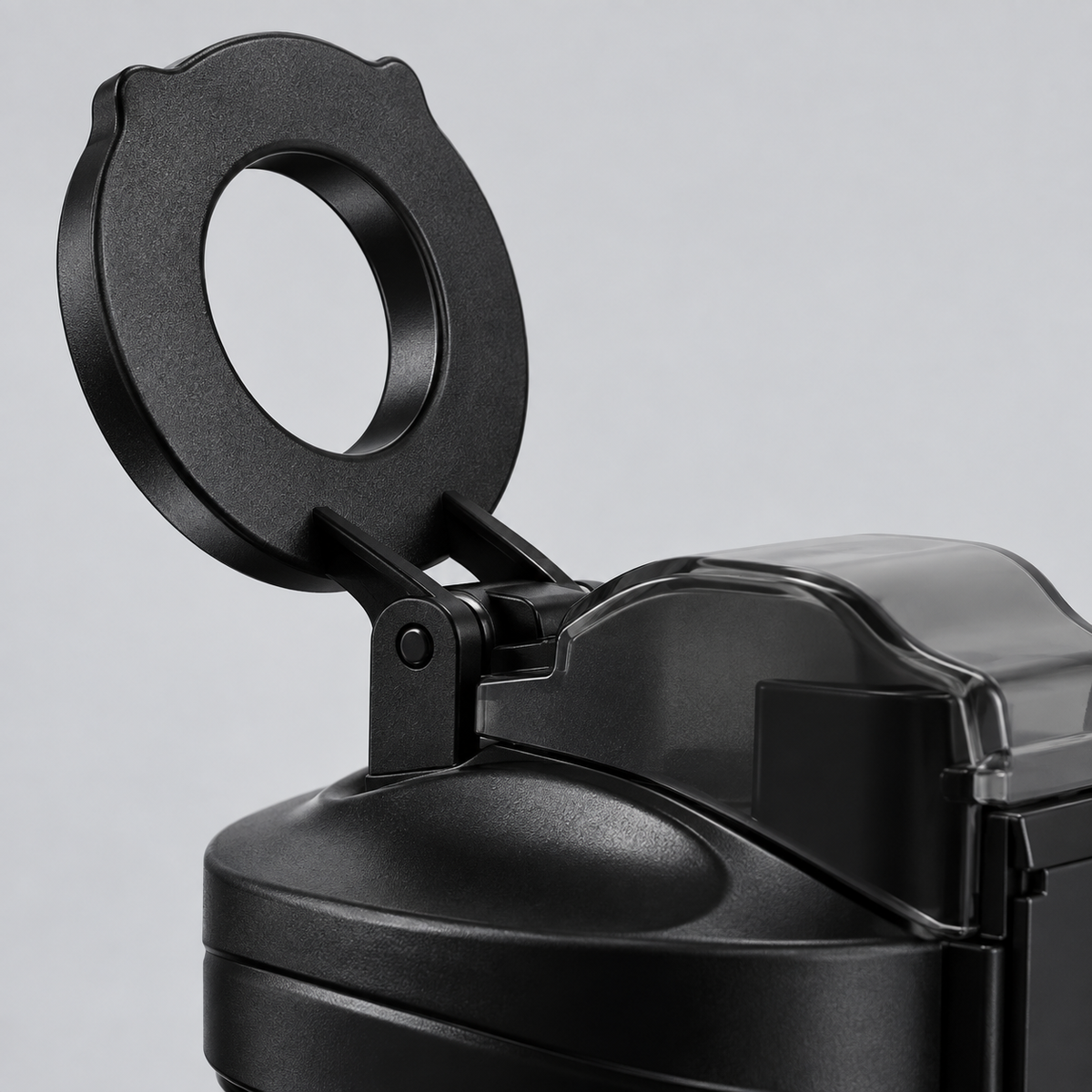 GREY Studio detail | Porodo Lifestyle Grip & Mix Protein Shaker Bottle - Black | PDFFX396FQ