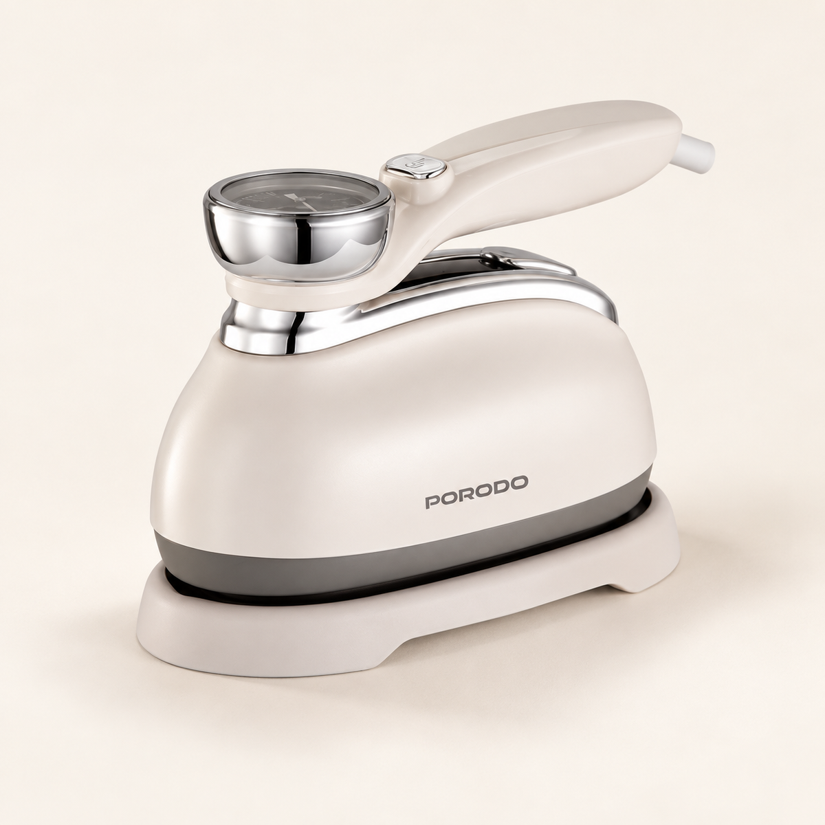 GREY Studio catalog | Porodo Lifestyle Retro Thermometer Steam & Heat Iron - White | PDLFST116WH