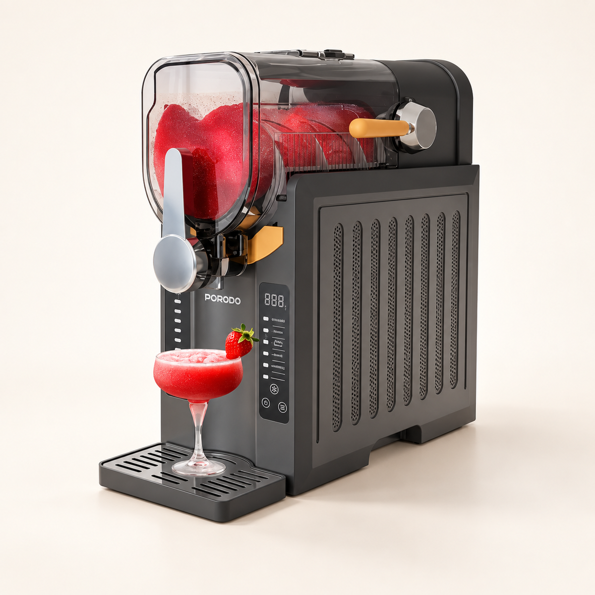 GREY Studio catalog | Porodo Lifestyle Multi-Function Slushie Maker - Black | PDLFST143BK