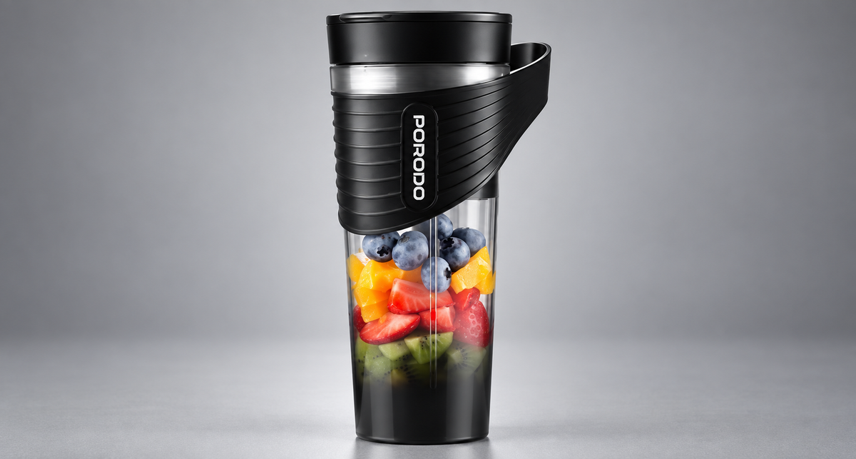 GREY Studio detail | Porodo Lifestyle Freshmix Portable Blender - Black | PDLFST204BK