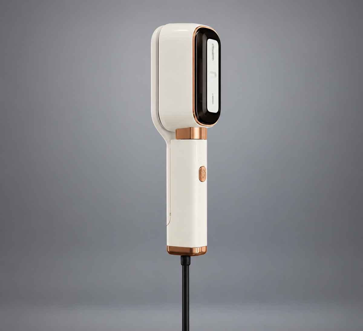 GREY Studio detail | Porodo Lifestyle Handheld Mini Press Steam Iron - Beige | PDLFST215BG