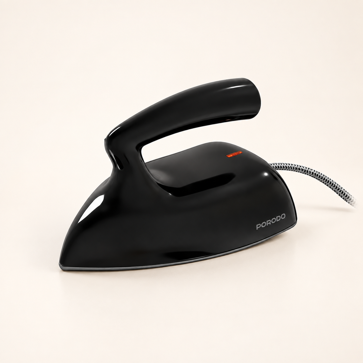 GREY Studio catalog | Porodo Lifestyle Ironix Portable Mini Iron Steamer with Bakelite Handle - Black | PDLFST227SBK