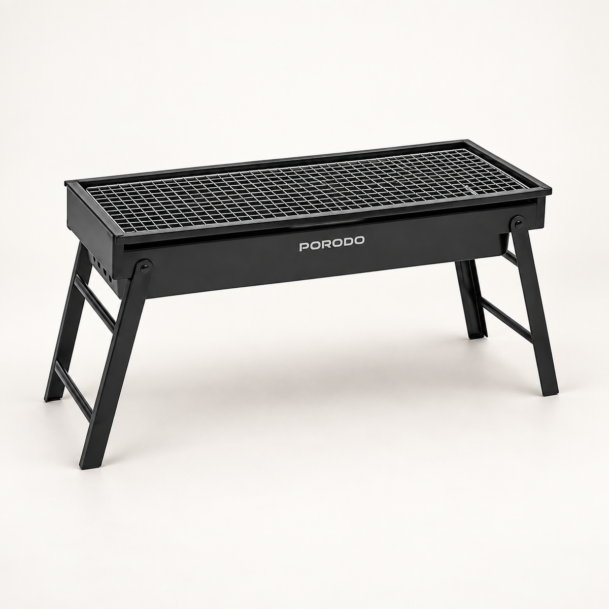 GREY Studio catalog | Porodo Lifestyle Portable Folding Large BBQ Grill - Black | PDLFSTBSABK