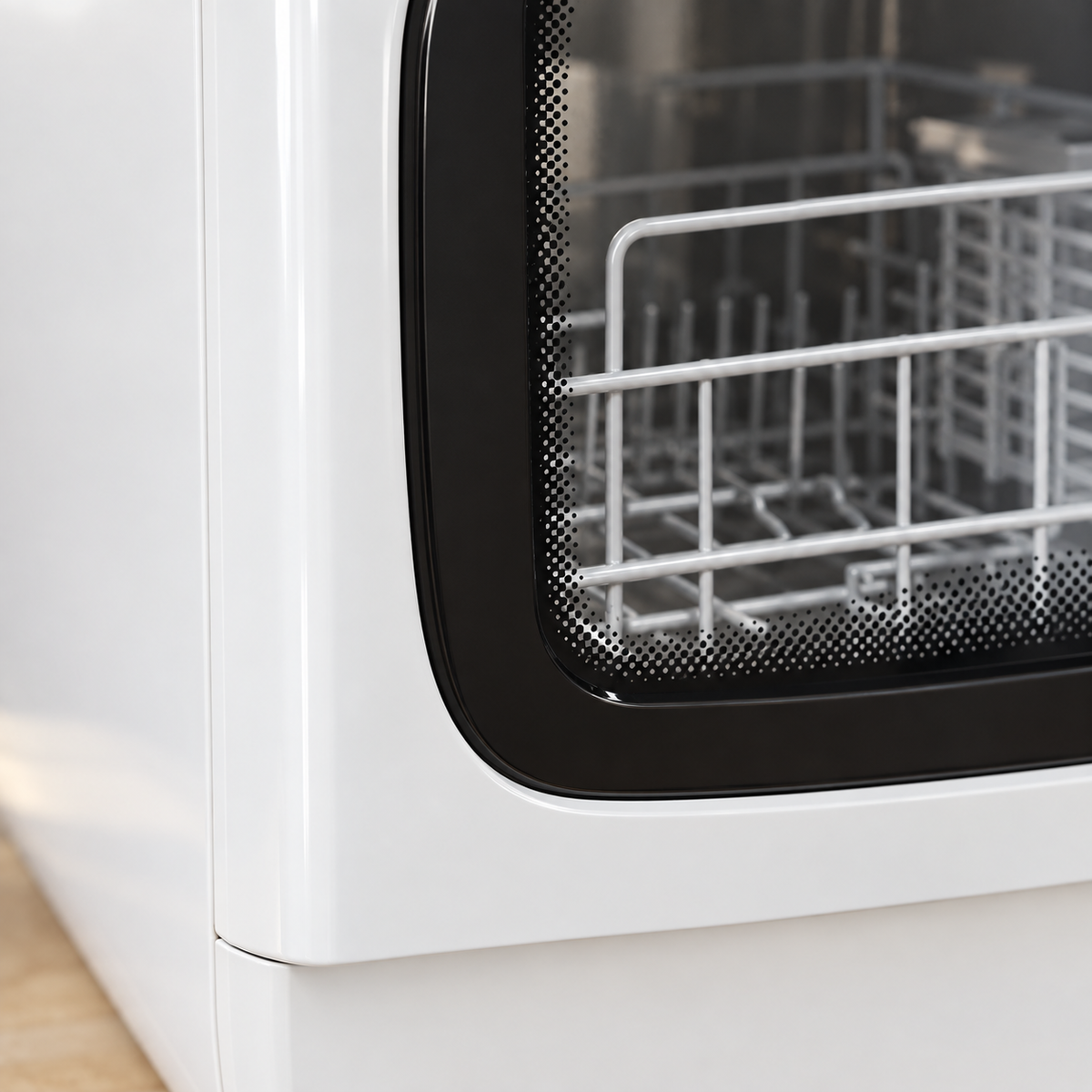 GREY Studio detail | Porodo Lifestyle Safi Countertop Dishwasher - White | PDLFSTC05WH