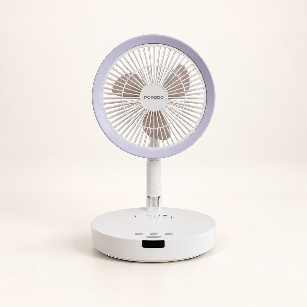 GREY Studio catalog | Porodo Lifestyle Chillo Foldable Cooling Fan with Remote Control | PDLFSTMT807WH
