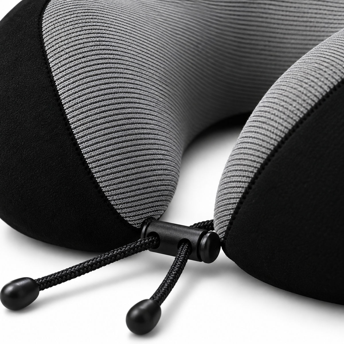 GREY Studio detail | Porodo Lifestyle Travel Comfort Duo - Black | PDLFSTWY25BK