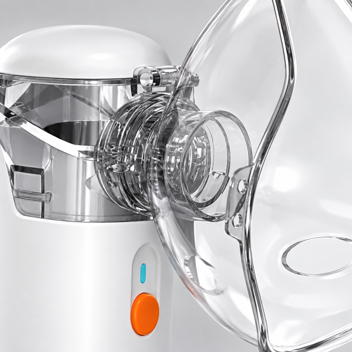 GREY Studio detail | Porodo LiveOn Portable Rechargeable Nebulizer - White | PDN3WH