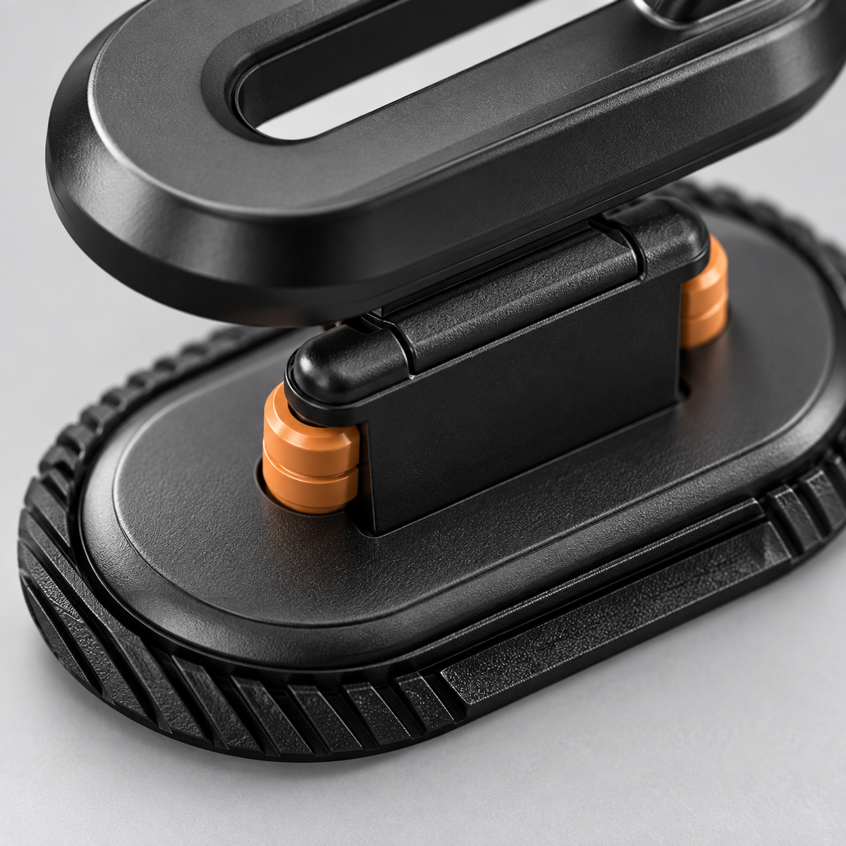 GREY Studio detail | Porodo GripFold MagSafe Rotatable Car Mount 360� Full Rotation - Black | PDSKR06BK GTIN