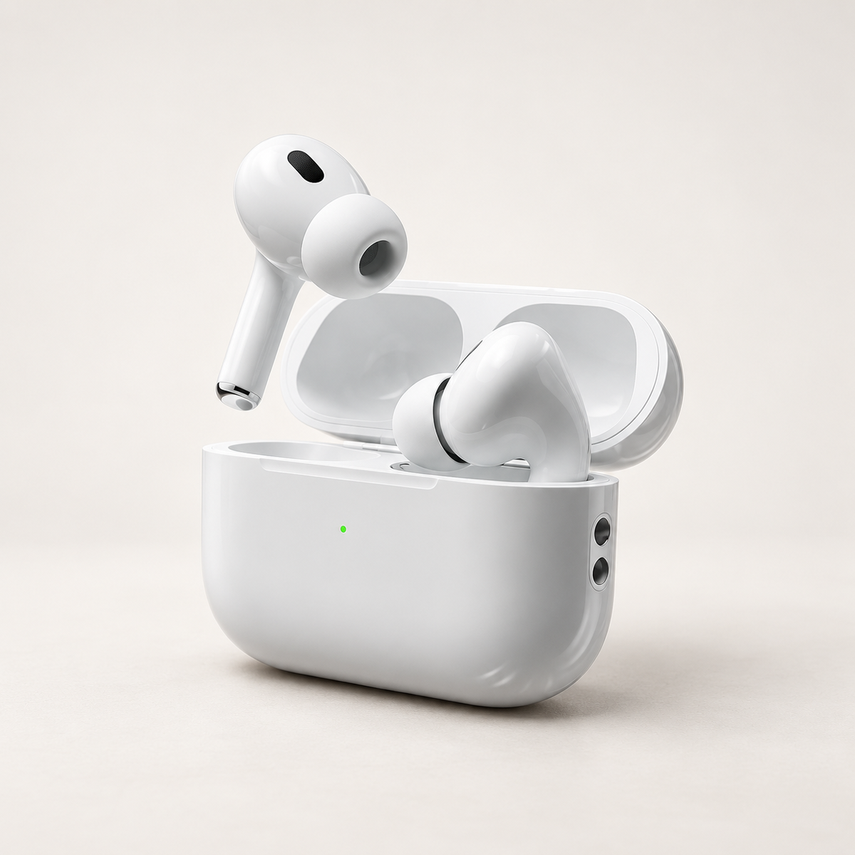 GREY Studio catalog | Porodo Soundtec Earbuds Pro II True Wireless - White | PDSTWLEP055WH