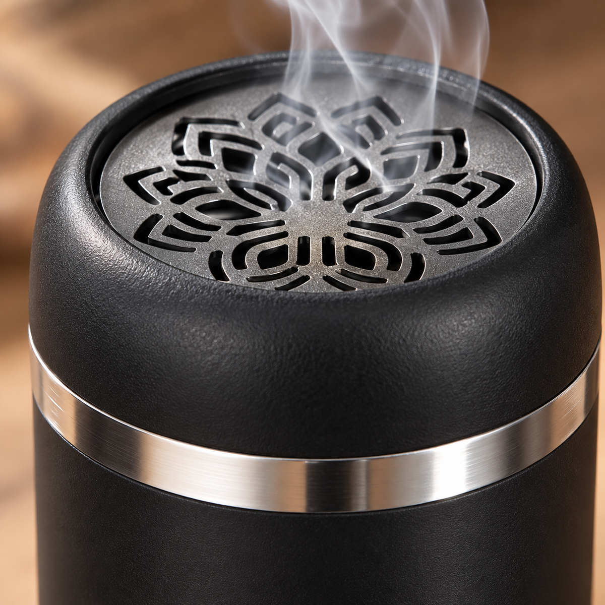 GREY Studio detail | Porodo Lifestyle Dreams Mini Incense Burner - Black | PDWBIBSLBK