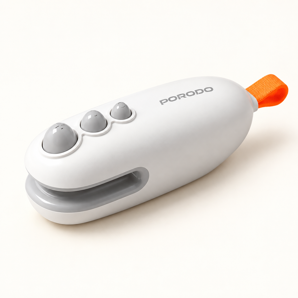 GREY Studio catalog | Porodo Lifestyle 2-In-1 Magnetic Mini Sealer & Cutter With Rechargeable Battery - White | PDWS105WH