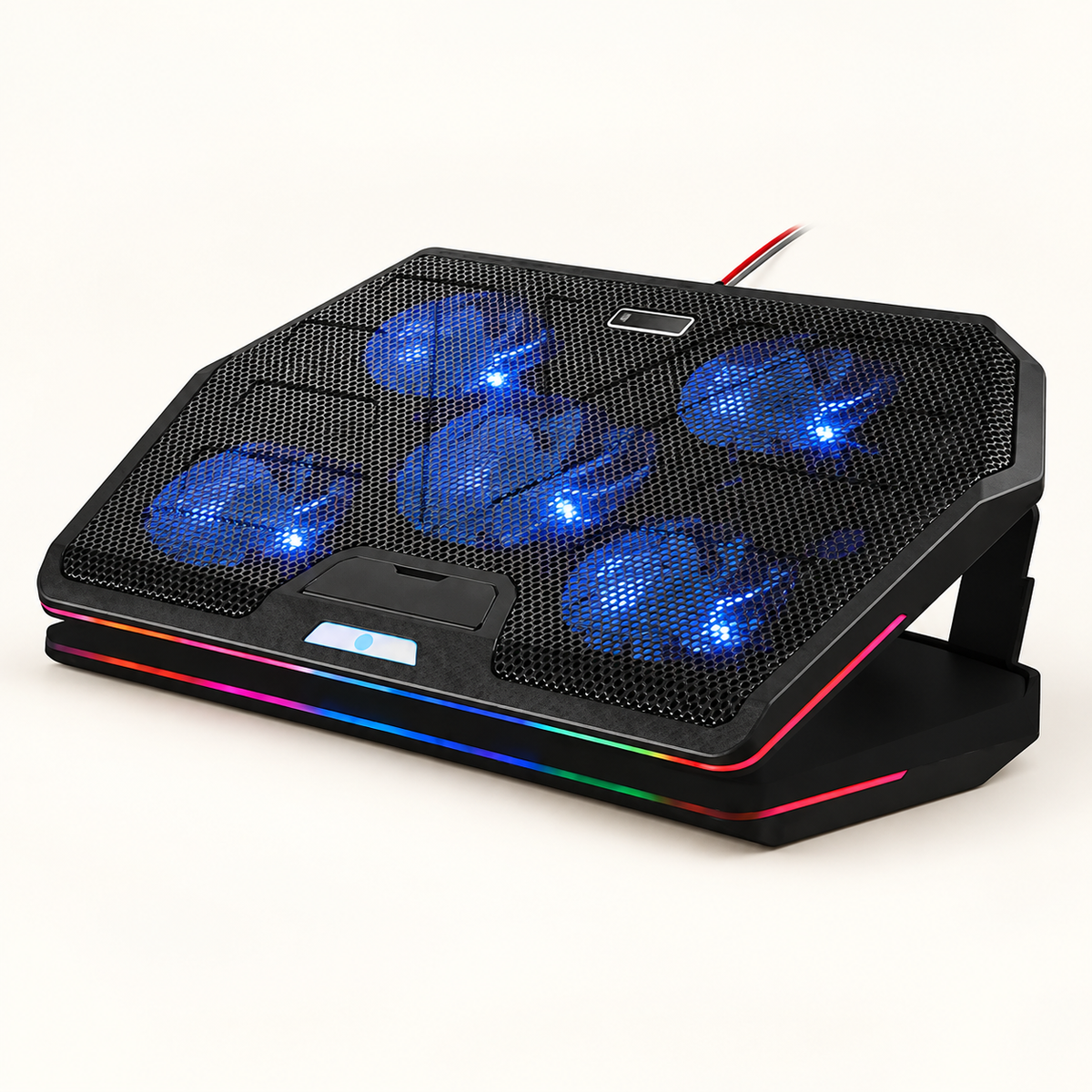 GREY Studio catalog | Porodo Gaming Cooling Pad With Multi Fan | PDX110-BK