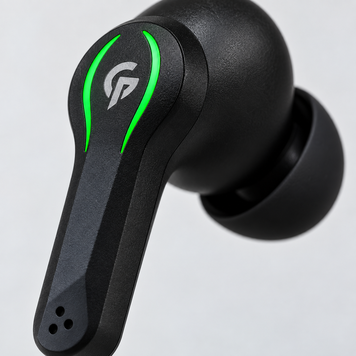 GREY Studio detail | Porodo Gaming True Wireless Earbuds 400mAh | PDX413-SL