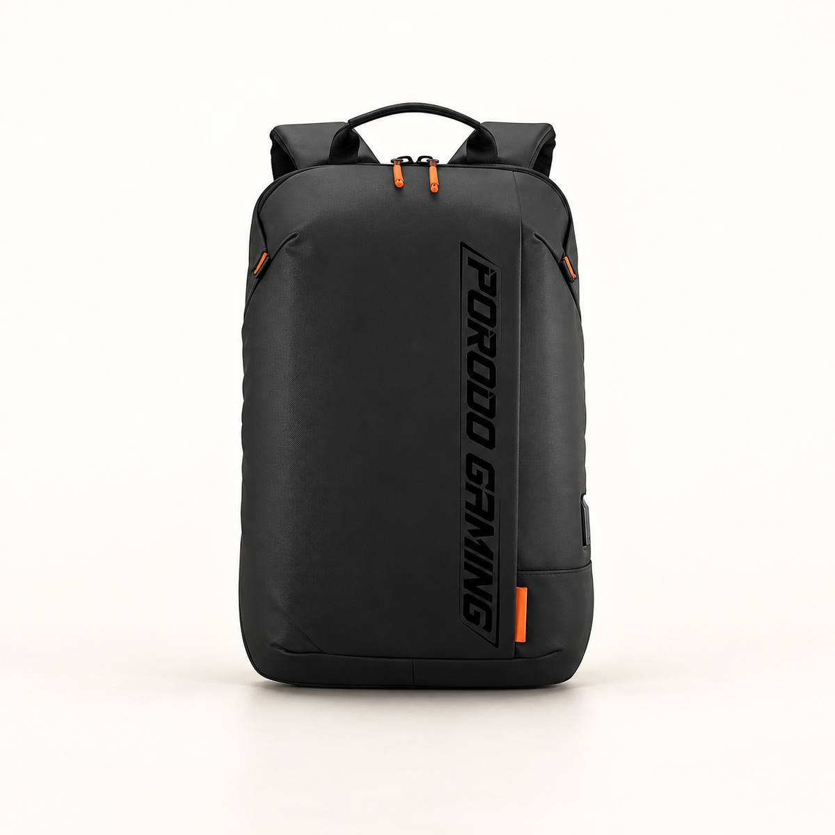 GREY Studio catalog | Porodo Gaming Water-Resistant PU Laptop Backpack With USB-C Port - Black | PDX533