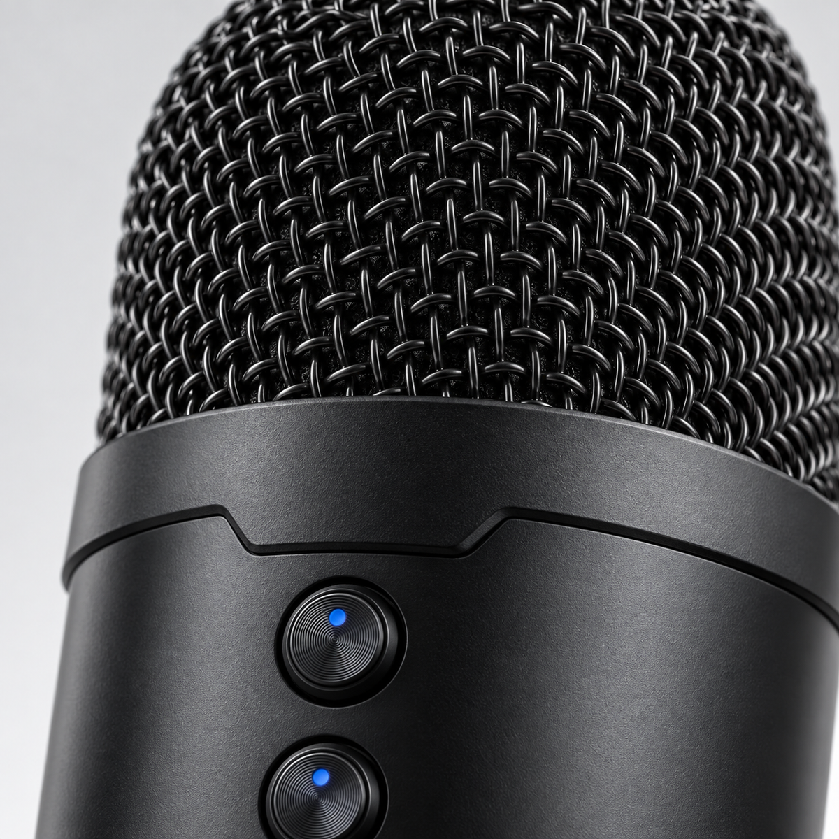 GREY Studio detail | Porodo Gaming Omni-Directional USB Microphone - Black | PDX550