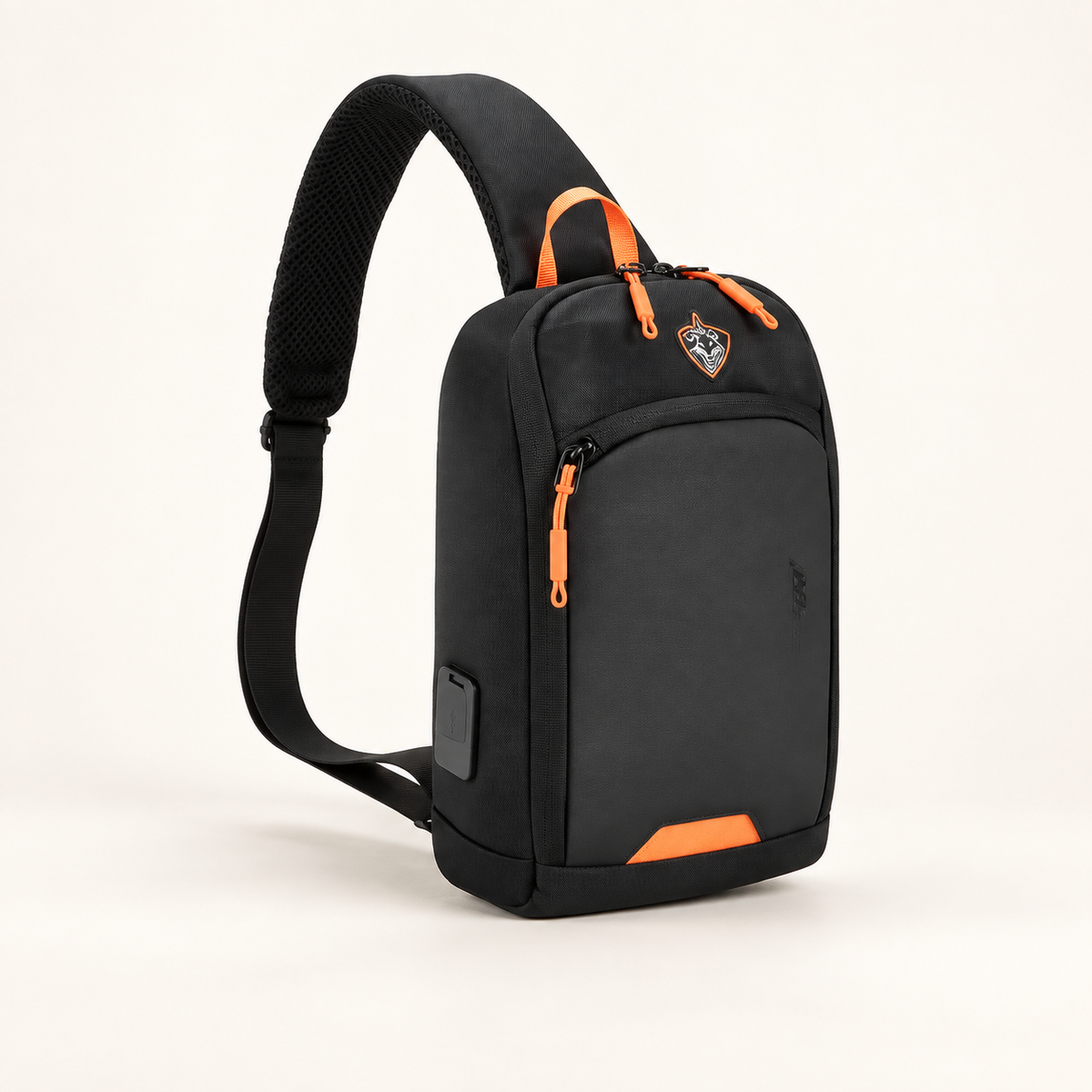 GREY Studio catalog | Porodo Gaming Crossbody Bag - Black | PDX557
