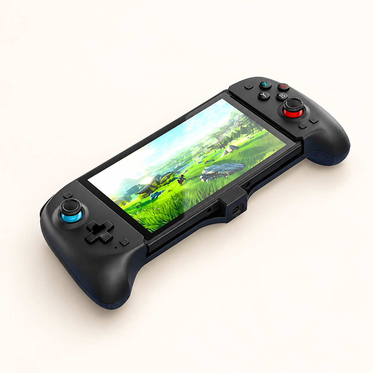 GREY Studio catalog | Porodo Gaming Switch Controller Gamepad Grip - Black | PDX612