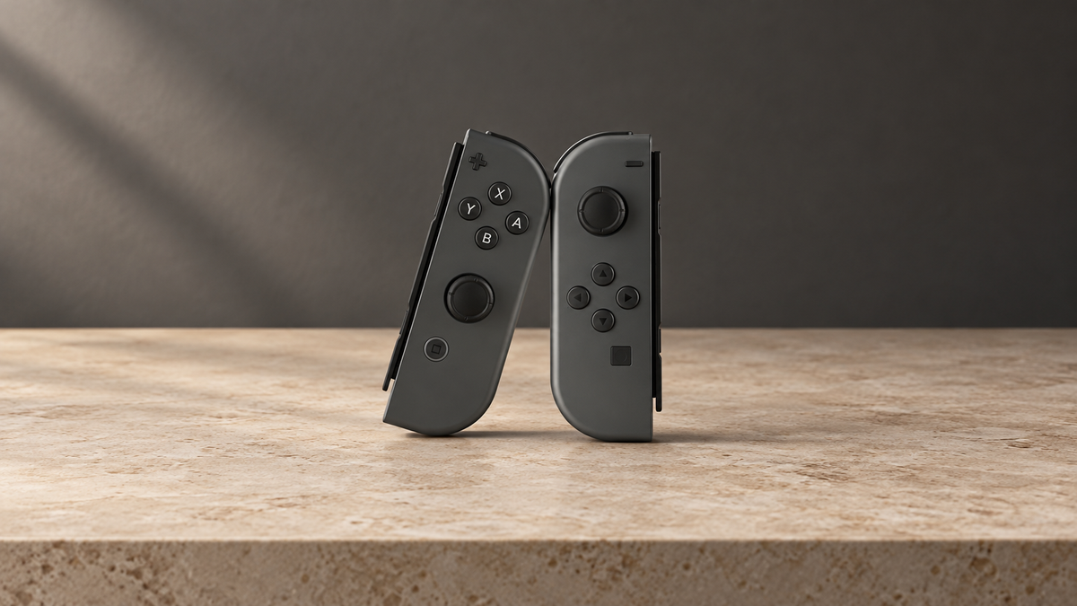 GREY Studio editorial | Porodo Gaming Nintendo Switch Joycon Controller - Gray | PDX619