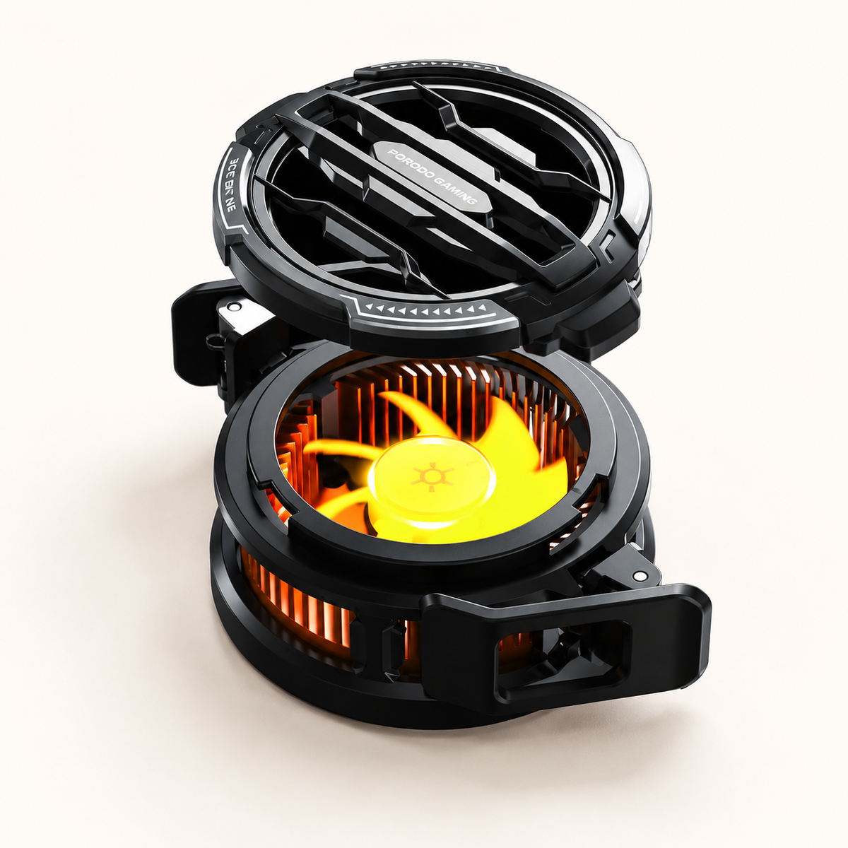 GREY Studio catalog | Porodo Gaming Freezing Semiconductor MagSafe Mobile Cooling - Black | PDX630