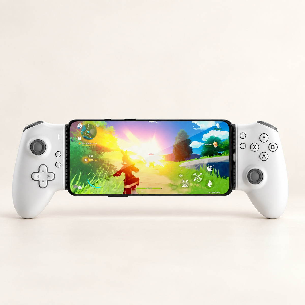 GREY Studio catalog | Porodo Gaming Multi-Platform Game Controller - White | PDX636