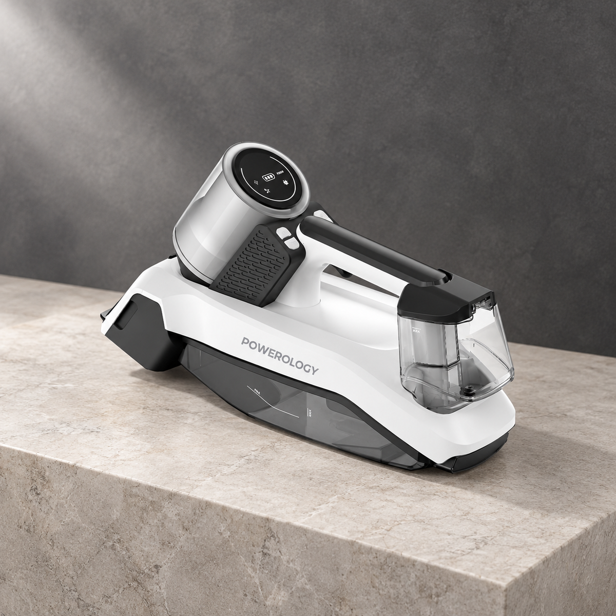 GREY Studio editorial | Powerology Cordless Spot Cleaner - White | PPBCHA50