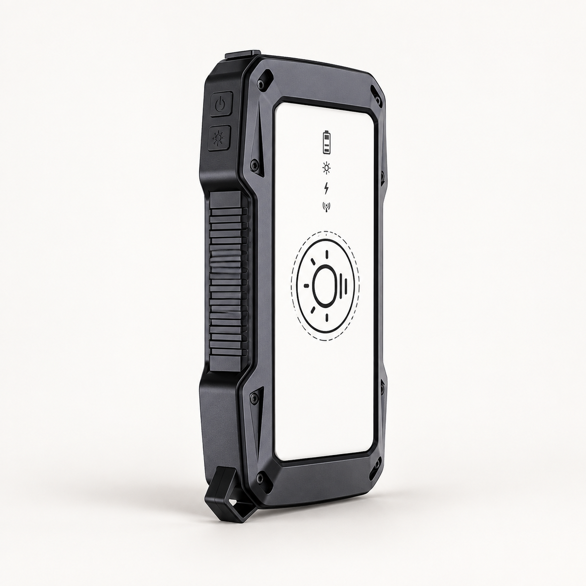 GREY Studio catalog | Powerology Helio Lux 40000mAh Solar Power Bank - Black | PPBCHA926BK