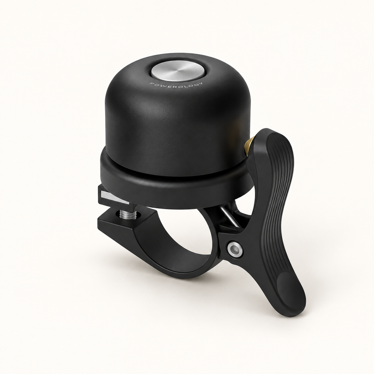 GREY Studio catalog | Powerology Bicycle & Scooter Bell With Airtag Mount - Black | PPBCHAX3