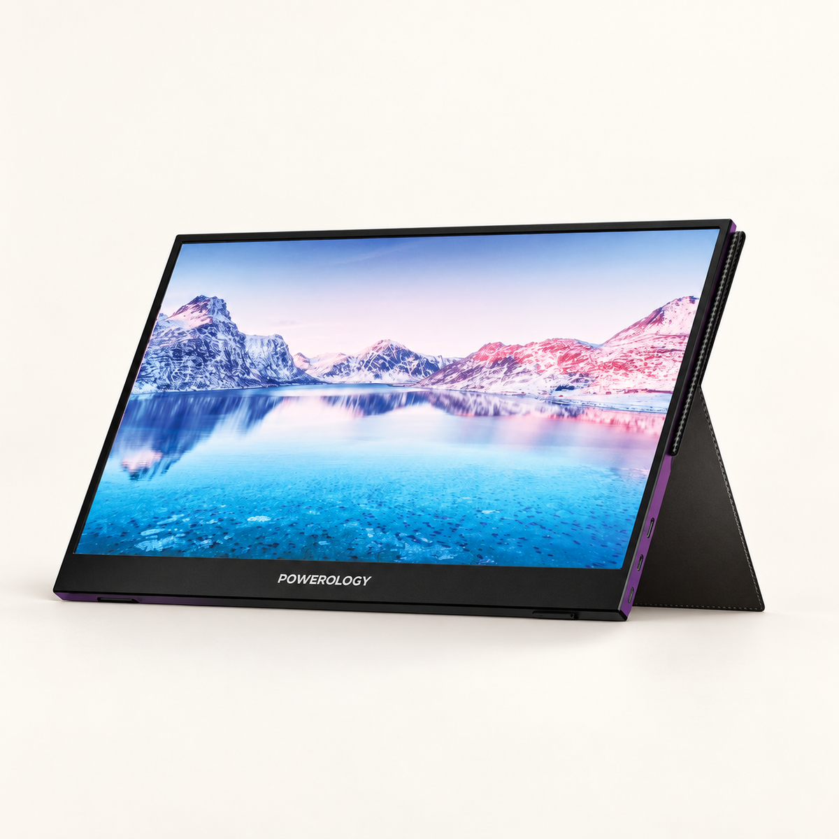 GREY Studio catalog | Powerology Ultra-Slim Full HD Portable Monitor 15.6 | PPMN156BK