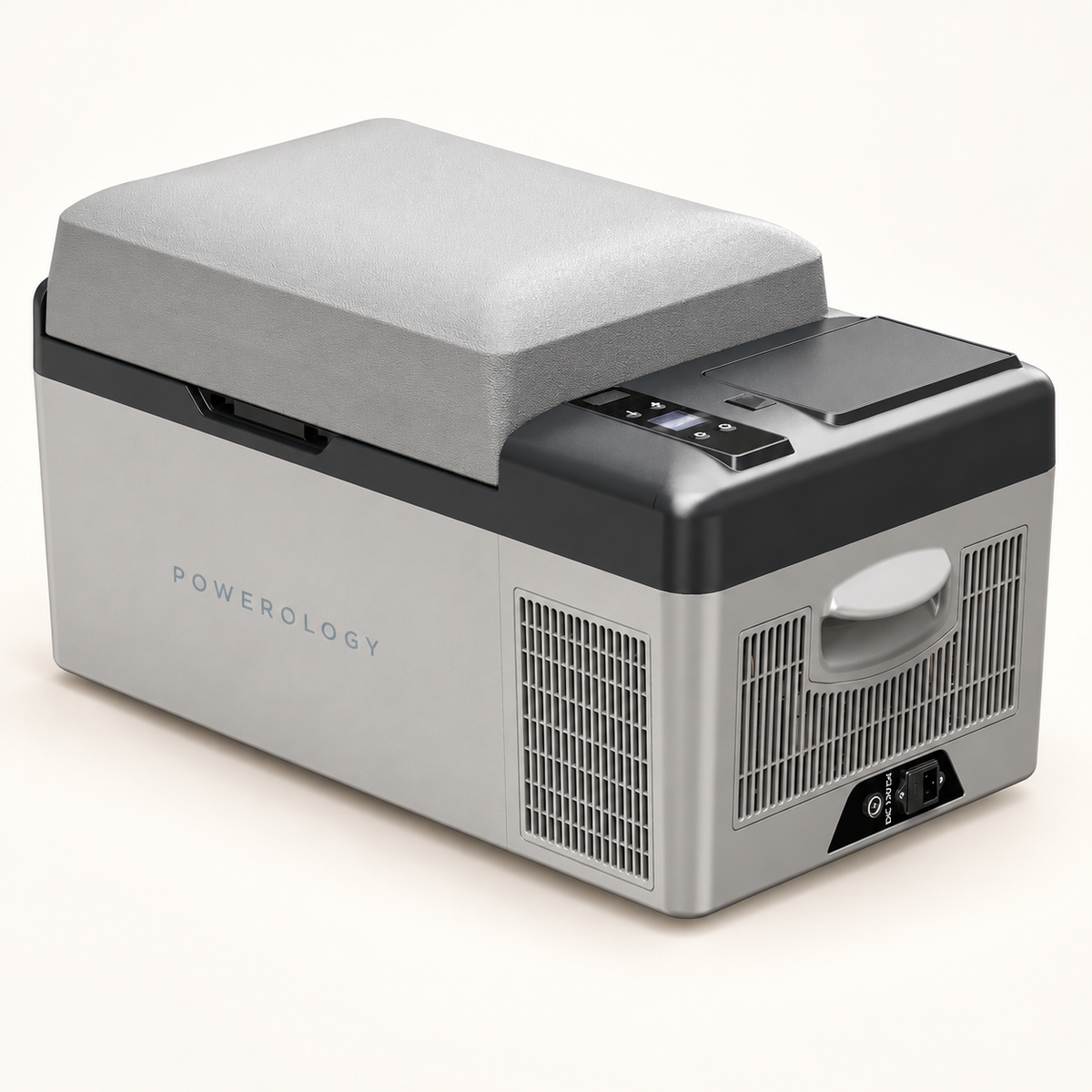 GREY Studio catalog | Powerology Smart Portable Outdoor Fridge and Freezer | PPOF20LGY