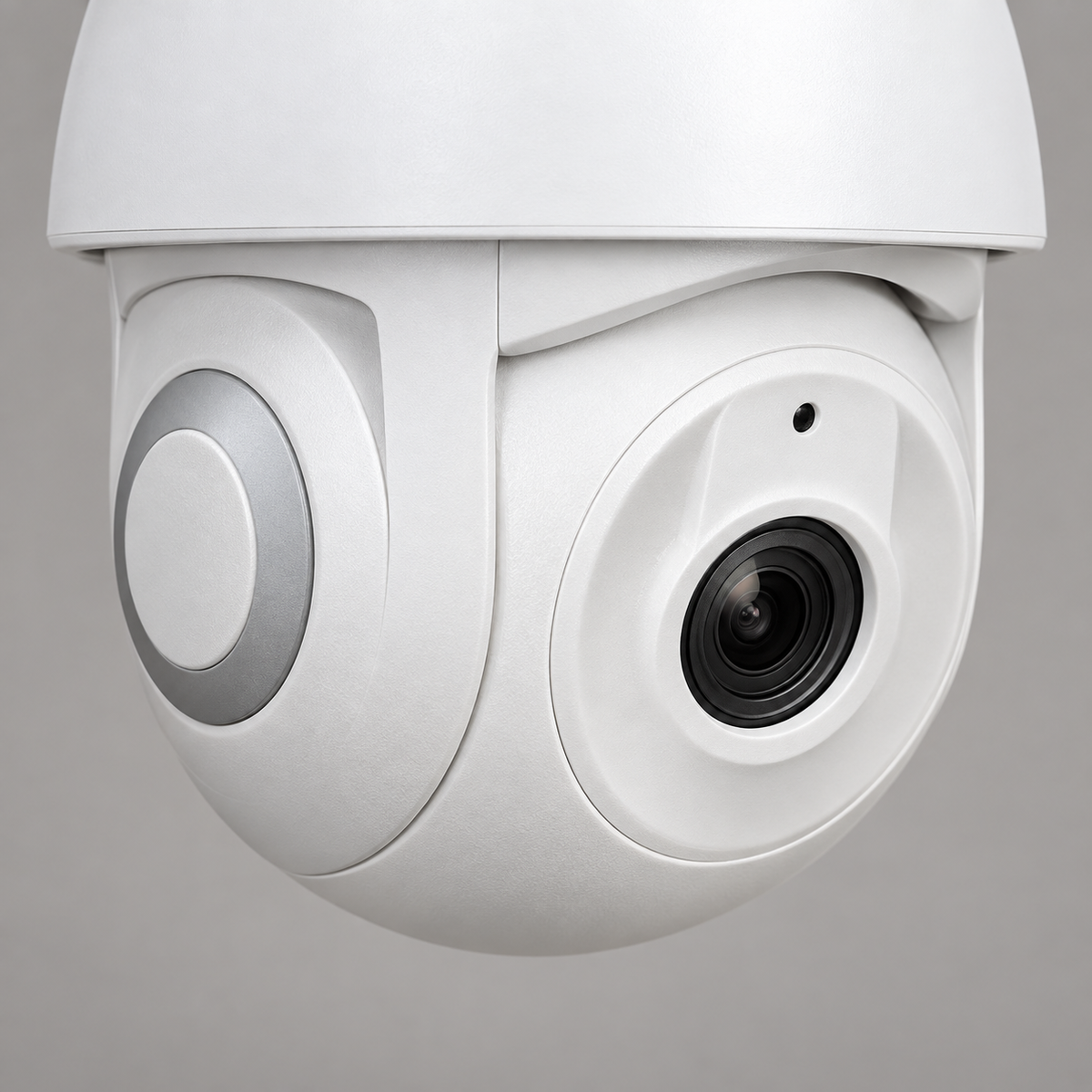 GREY Studio detail | Powerology 4G Outdoor Camera Vertical & Horizontal Tilt | PS4GWC360WH