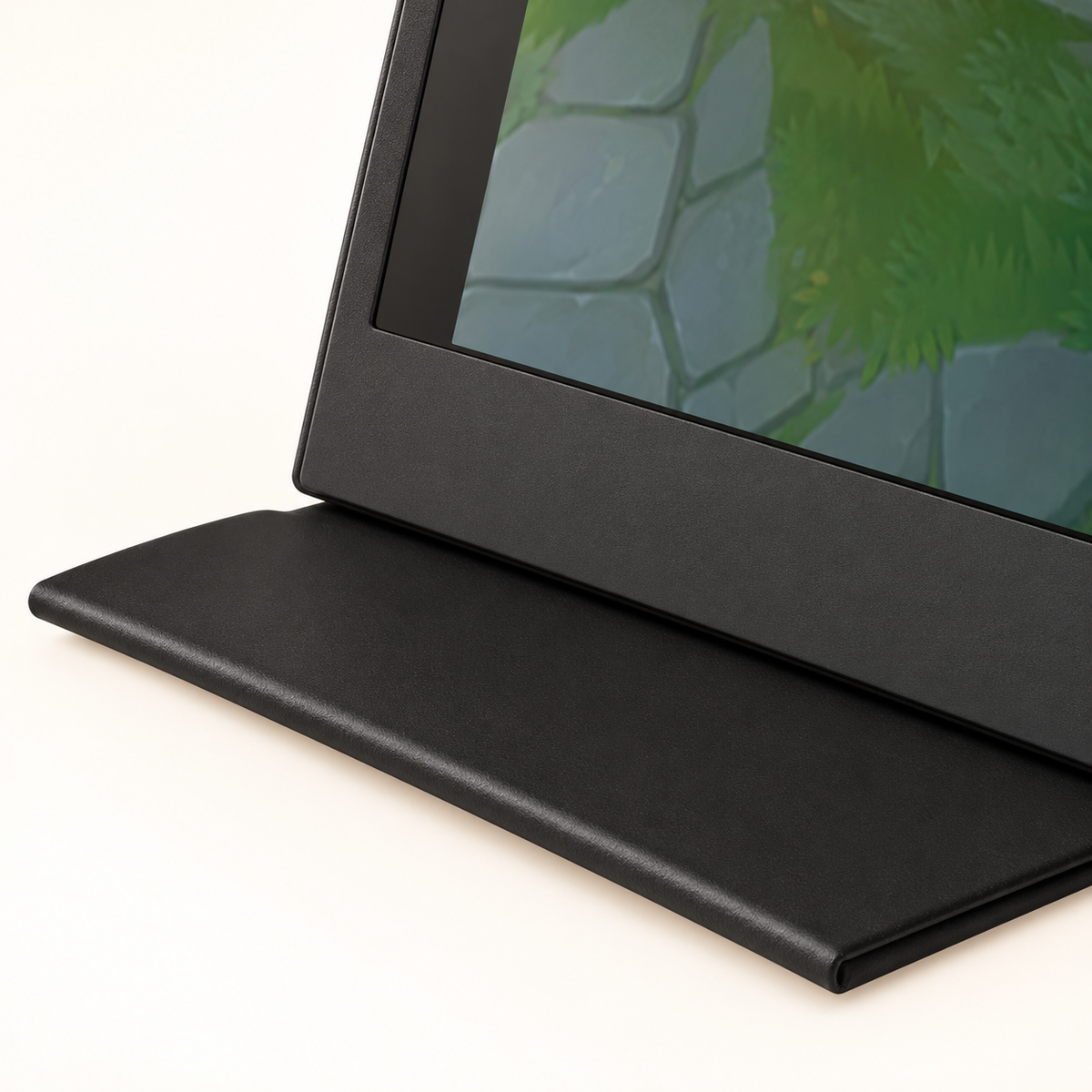 GREY Studio detail | Powerology 15.6" Ultra-Slim Portable 144Hz Monitor | PSM004