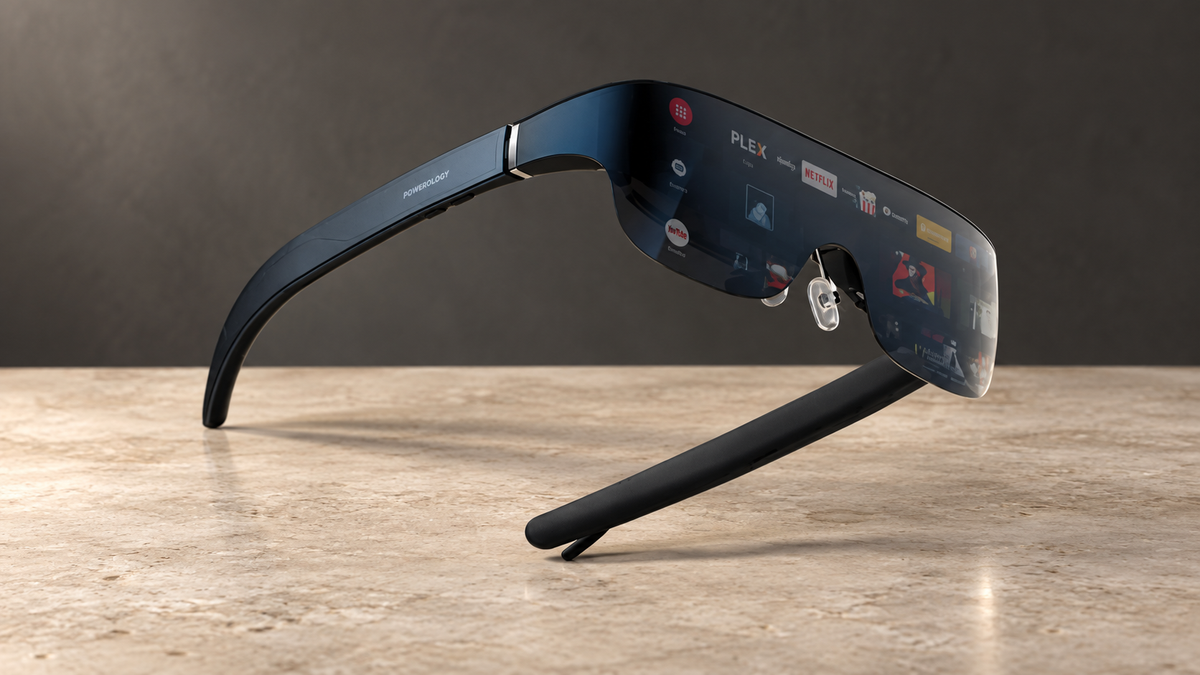 GREY Studio editorial | Powerology 2/3D Ultra AR Movie Glass 1080P 120" - Blue | PSM014