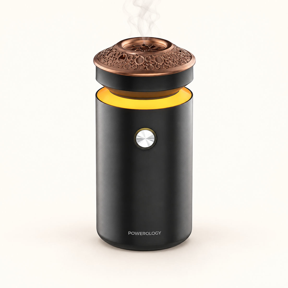 GREY Studio catalog | Powerology Oudan Incense Bakhoor Burner - Black | PSM024BK