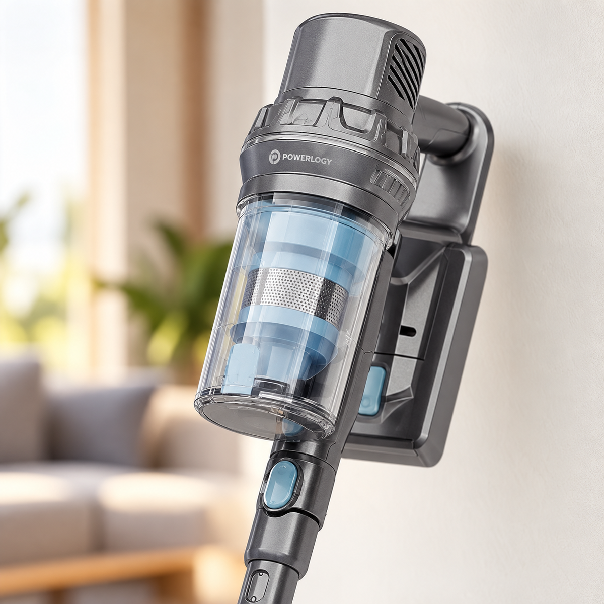 GREY Studio detail | Powerology Power Series Cordless Vacuum 300W | PSV300V2GY