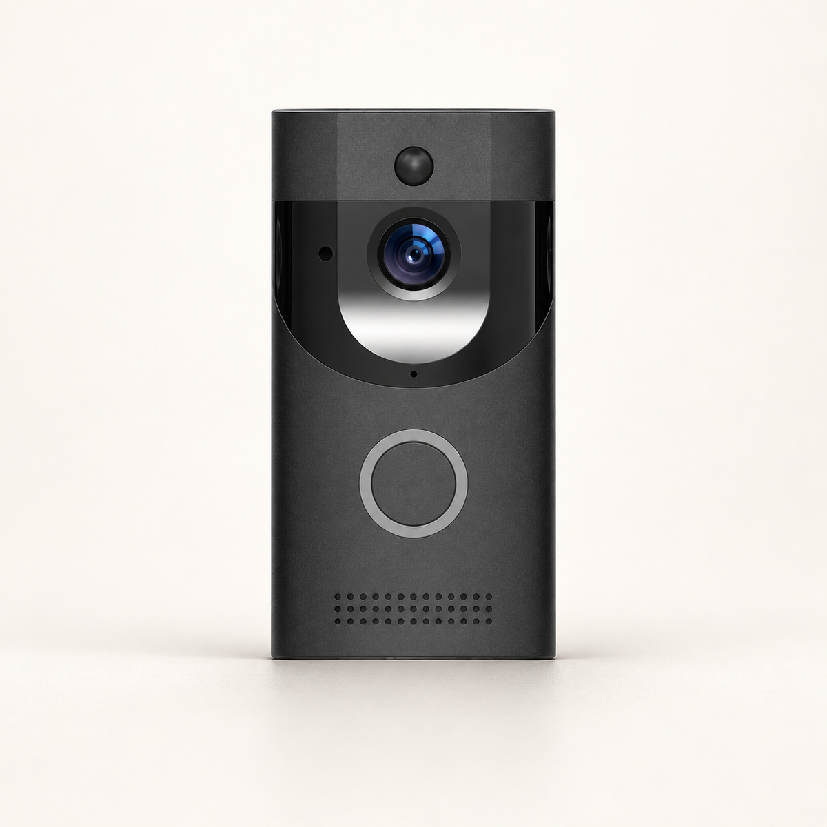 GREY Studio catalog | Powerology Smart Video Doorbell with Night Vision and Motion Sensor | PSVDBBK