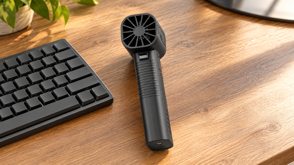 GREY Studio lifestyle | Powerology Powerflow Turbo Blower Fan - Black | PWF201BK