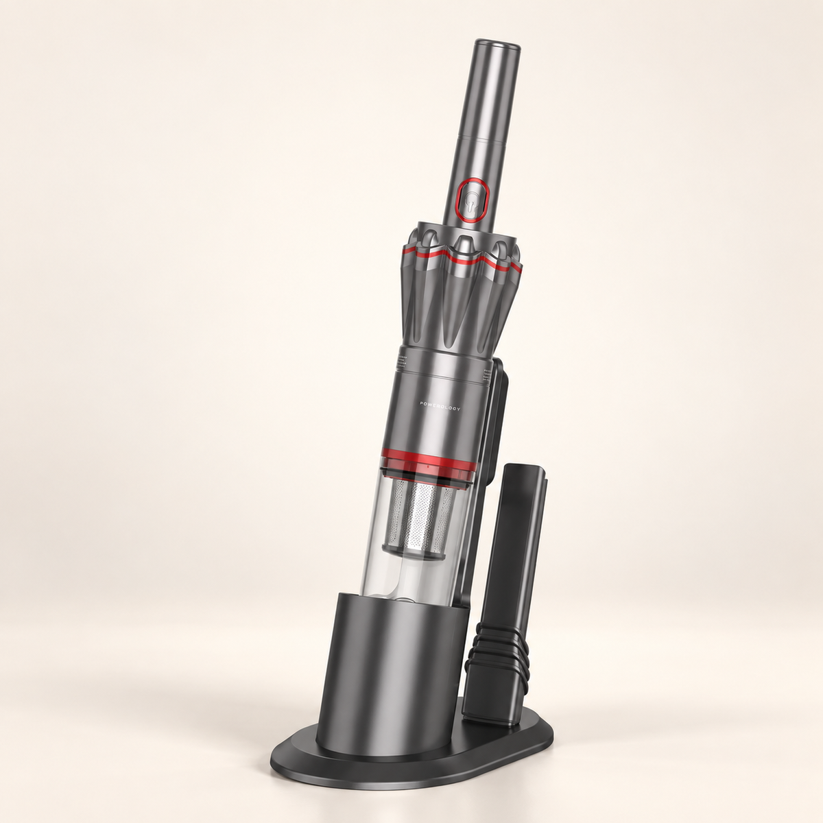 GREY Studio catalog | Powerology 2600mAh Portable Stick Vacuum Cleaner | PWPVCS-GY