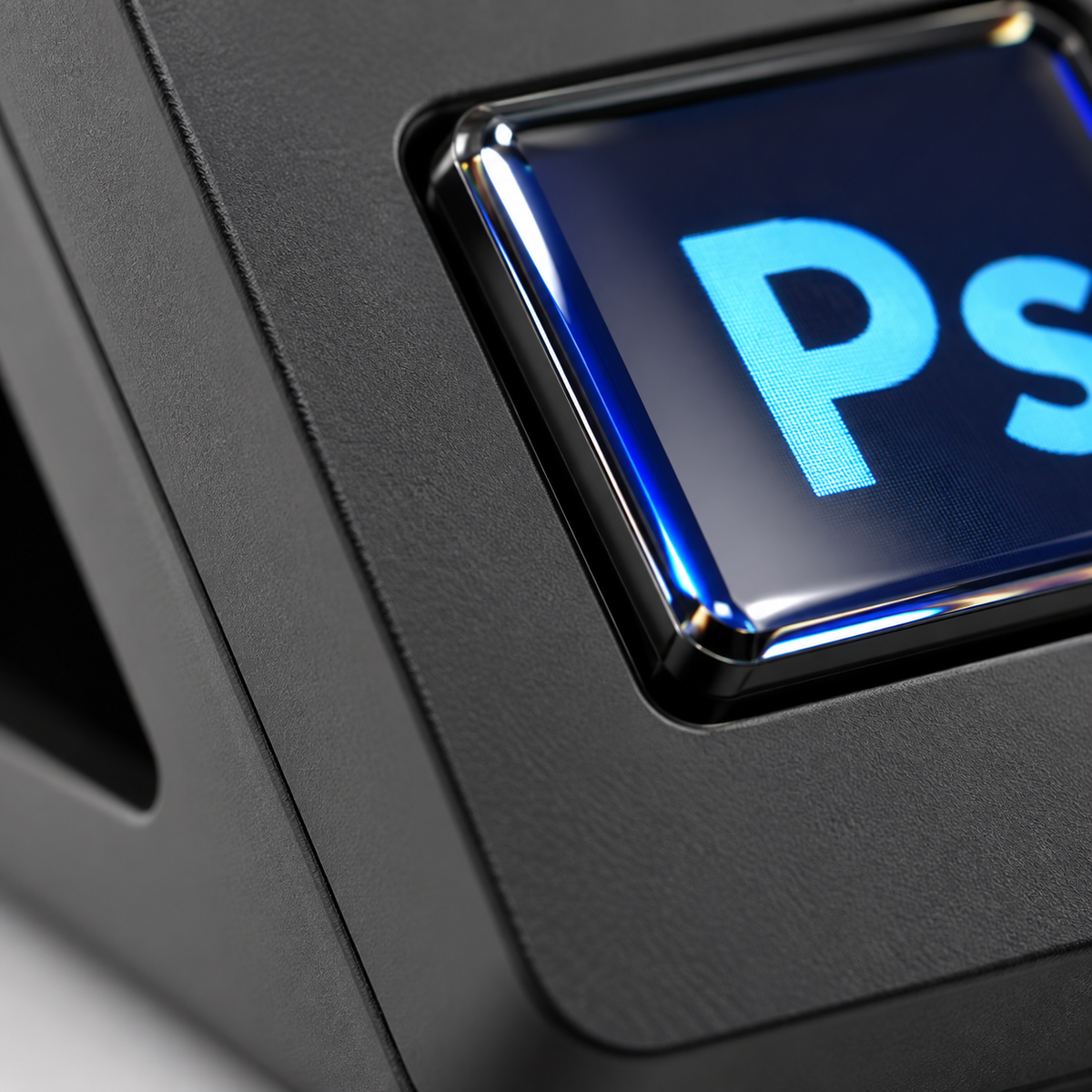 GREY Studio detail | Powerology Stream Deck ( Interactive Buttons & Custom Software ) - Black | PWSTRDBK
