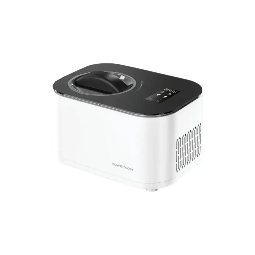 Powerology Ice Cream & Frozen Yogurt Machine - White
