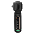 Powerology FlexForce Cordless Electric Muscle Massager with High-Intensity Vibration - Black