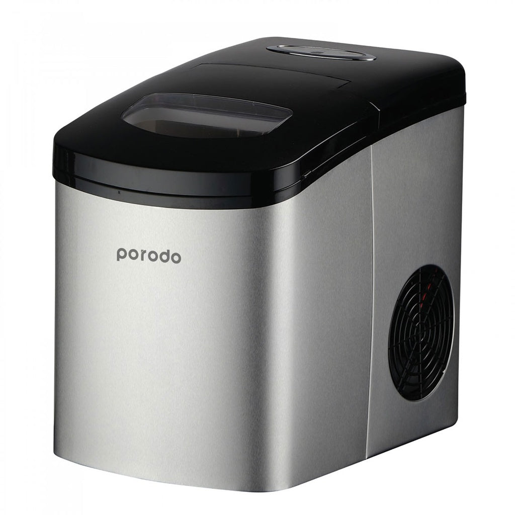 Porodo LifeStyle Ice Cube Maker Compact Portable Ice Maker - Black