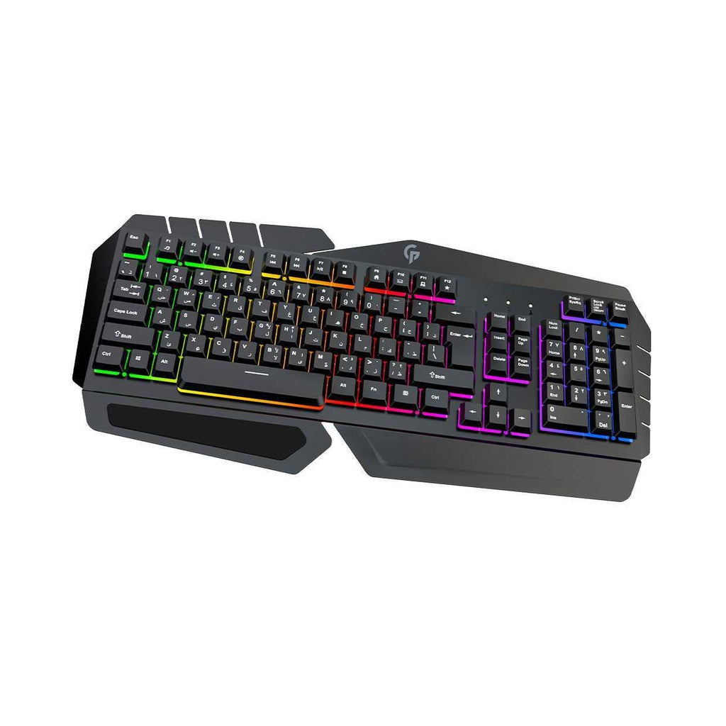 Porodo Gaming Keyboard With powerful Metal Frame